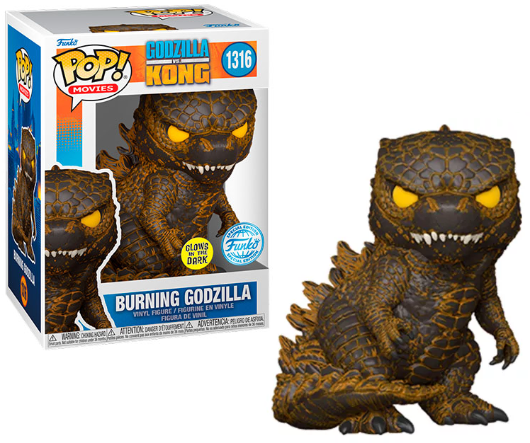 GODZILLA VS KONG - POP Movies N° 1316 - Burning Godzilla