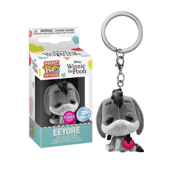 DISNEY - Pocket Pop Keychains - Eeyore with Heart (FL)