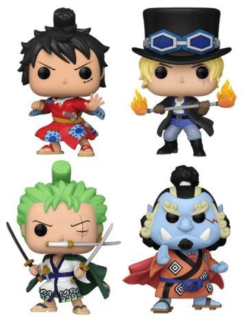 [PREORDER] ONE PIECE - POP Animation N° 04 - S4 4pk (GW)