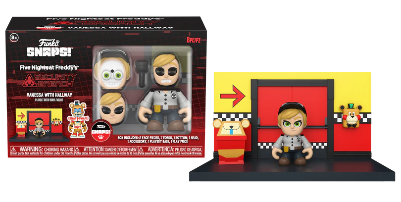 FNAF - Hallway add-on with Vanessa - Snap Playset Funko