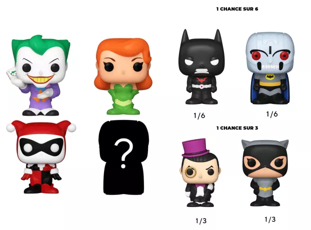 [PREORDER] DC Bitty POP! Vinyl Figure 4-Pack Harley Quinn 2,5 cm