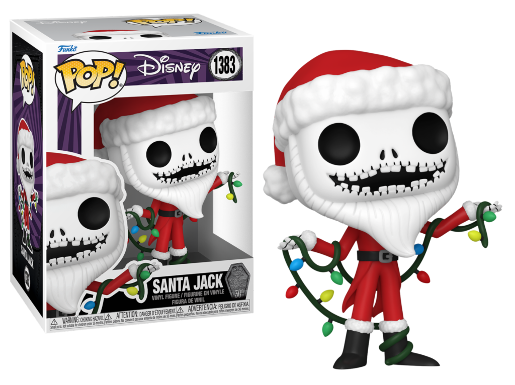 [PREORDER] Nightmare before Christmas 30th POP! Disney Vinyl Figure Santa Jack 9 cm