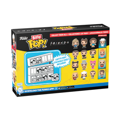 FRIENDS - Bitty Pop 4 Pack 2.5cm - Monica as Catwoman