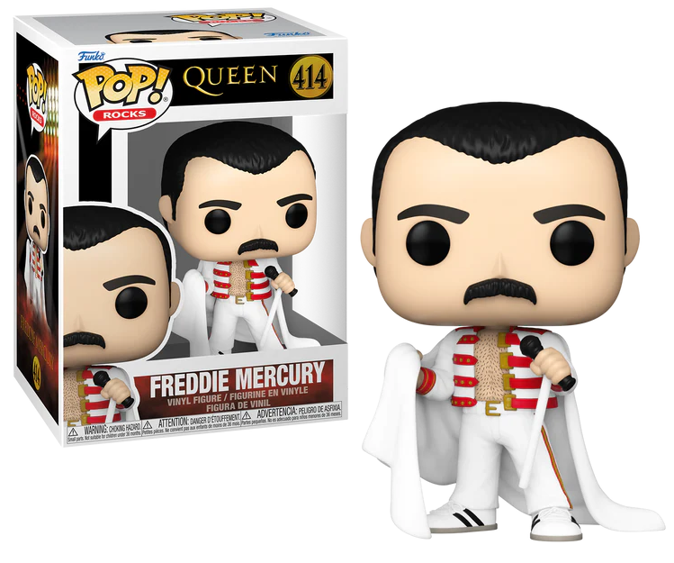 Queen POP! Rocks Vinyl Figure Freddie Mercury with Cape 9 cm