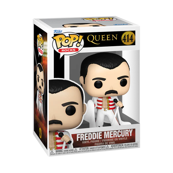 Queen POP! Rocks Vinyl Figure Freddie Mercury with Cape 9 cm