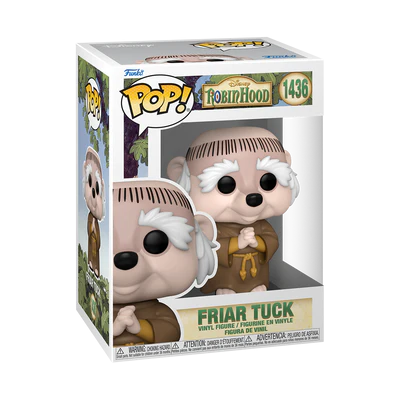 [PREORDER] Robin Hood POP! Disney Vinyl Figure Friar Tuck 9 cm