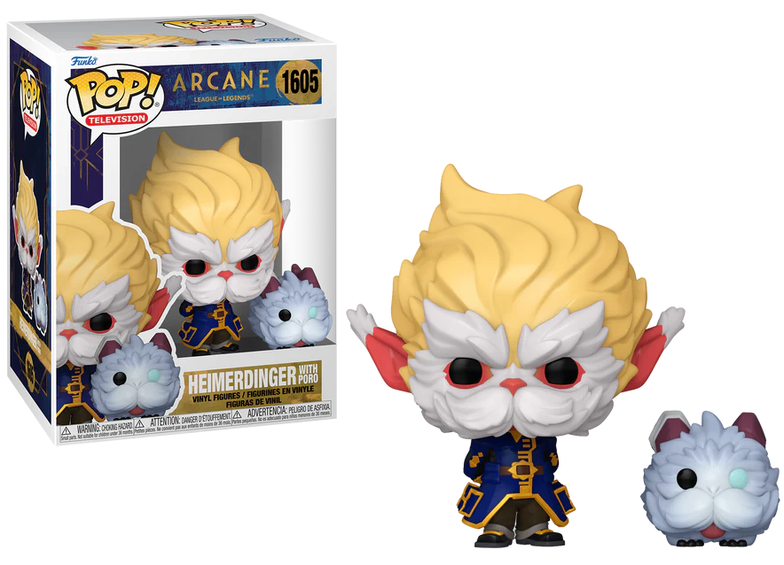 ARCANE - POP TV N° 1605 - Heimerdinger with Poro