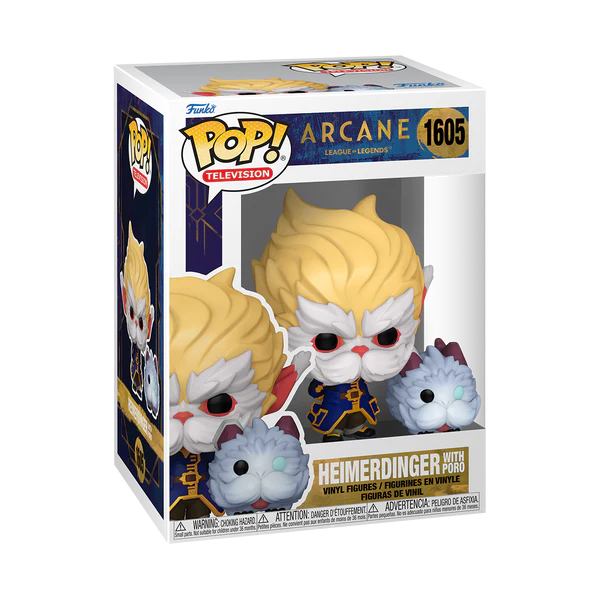 ARCANE - POP TV N° 1605 - Heimerdinger with Poro