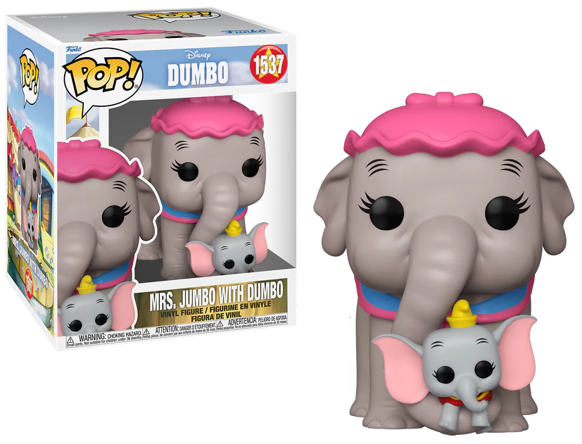 DUMBO - POP Super 6'' N° 1537 - Mrs. Jumbo with Dumbo