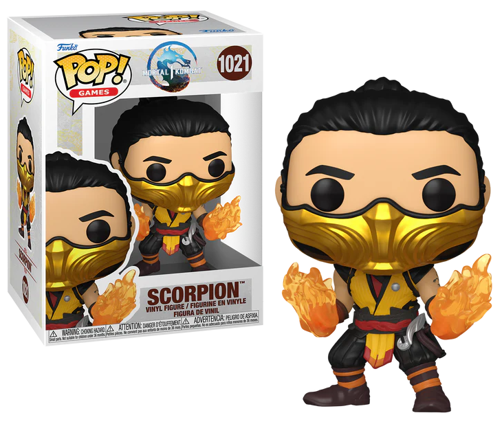 Mortal Kombat POP! Games Vinyl Figure Scorpion 9 cm
