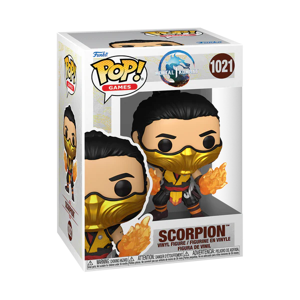 Mortal Kombat POP! Games Vinyl Figure Scorpion 9 cm