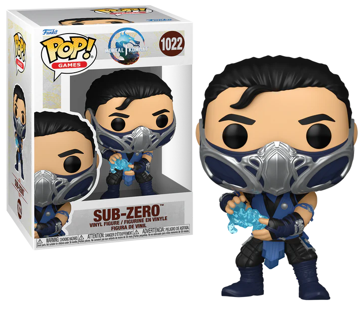 Mortal Kombat POP! Games Vinyl Figure Sub Zero 9 cm