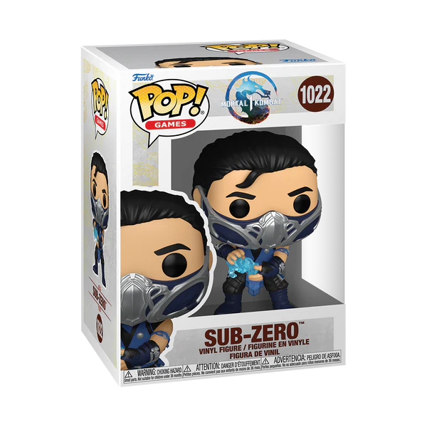 Mortal Kombat POP! Games Vinyl Figure Sub Zero 9 cm
