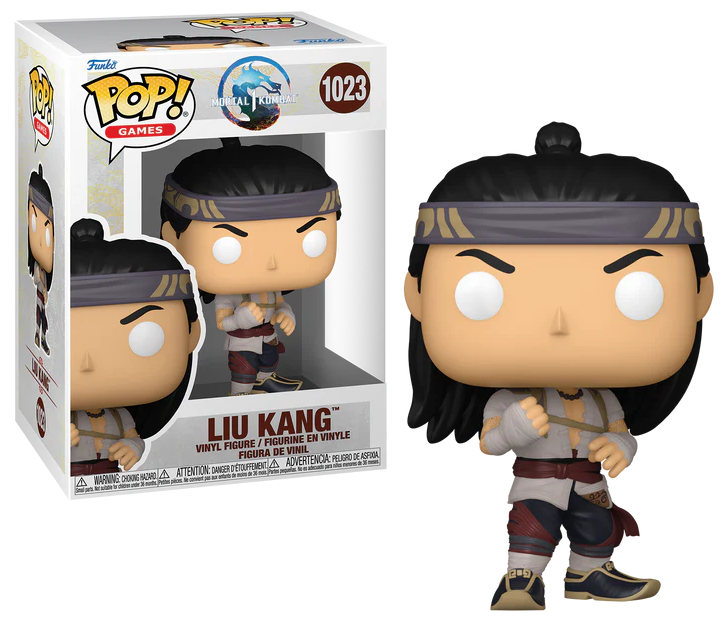 Mortal Kombat POP! Games Vinyl Figure Liu Kang (God of Fire) 9 cm