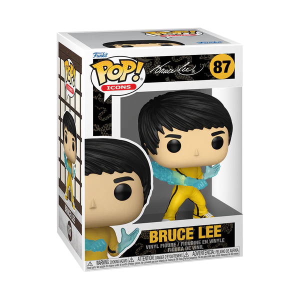 Bruce Lee POP! Icons Vinyl Figure 9 cm