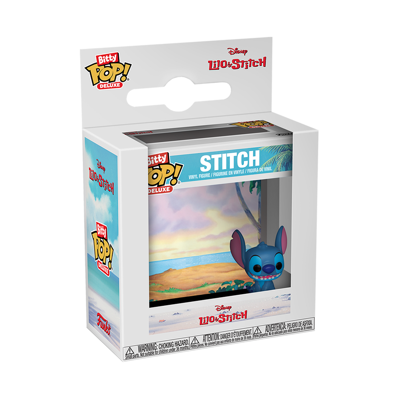 Disney Bitty POP! Deluxe Vinyl Figure Stitch(Beach) Display (12) 2,5 cm