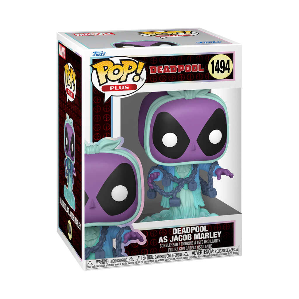 DEADPOOL - POP Plus N° 1494 -Deadpool As Jacob Marley
