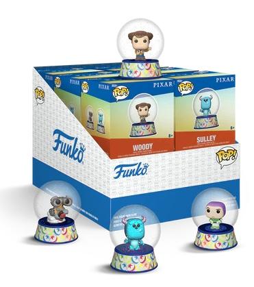PIXAR - Mini Snow Globes - (BOX 12)