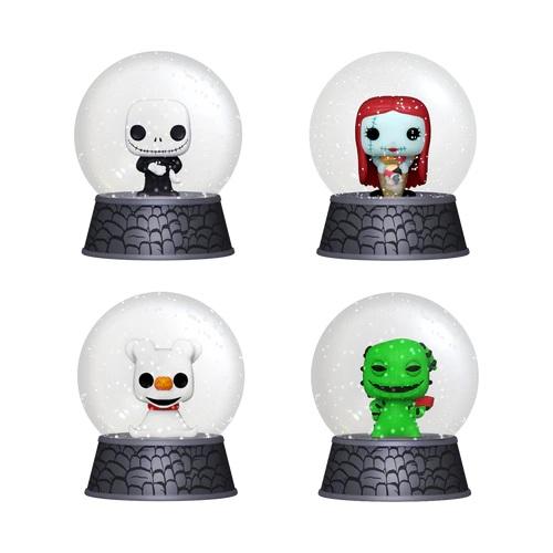 NIGHTMARE BEFORE CHRISTMAS - Mini Snow Globes - (BOX 12)