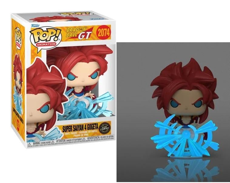 DRAGON BALL GT - POP Animation N° 2074 - SS4 Gogeta with Chase (GW)