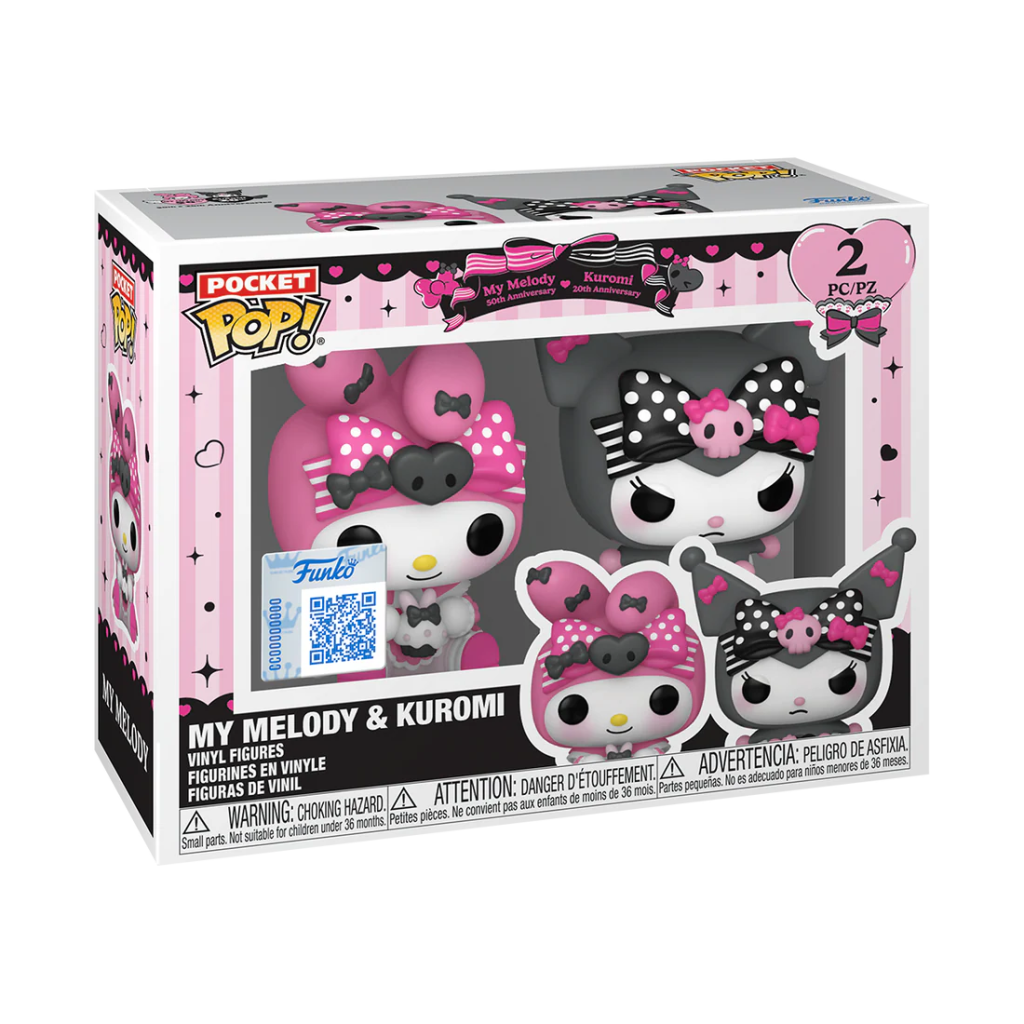 SANRIO - Pocket POP 2 Pack - Kuromi / My Melody