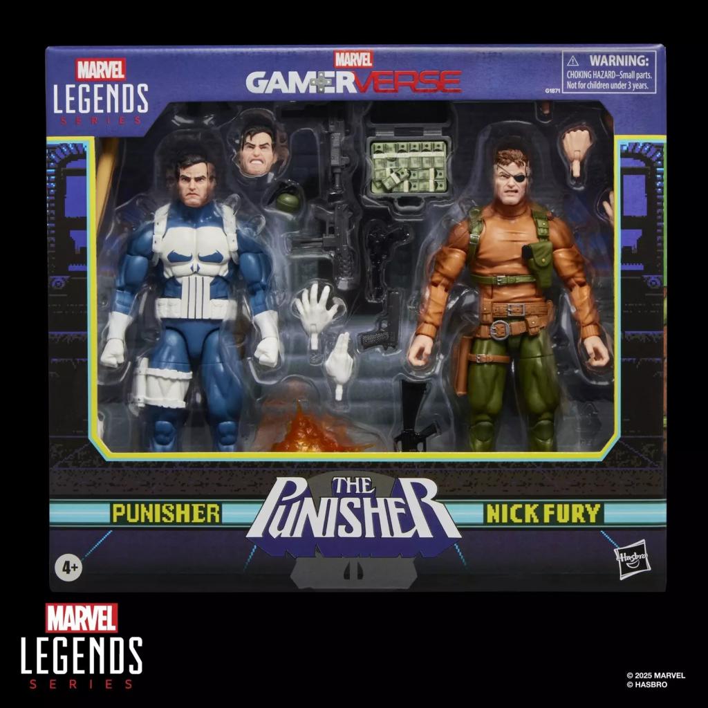 [PREORDER] MARVEL - Punisher & Nick Fury "Gamerverse" - Fig. Legends Series 15cm