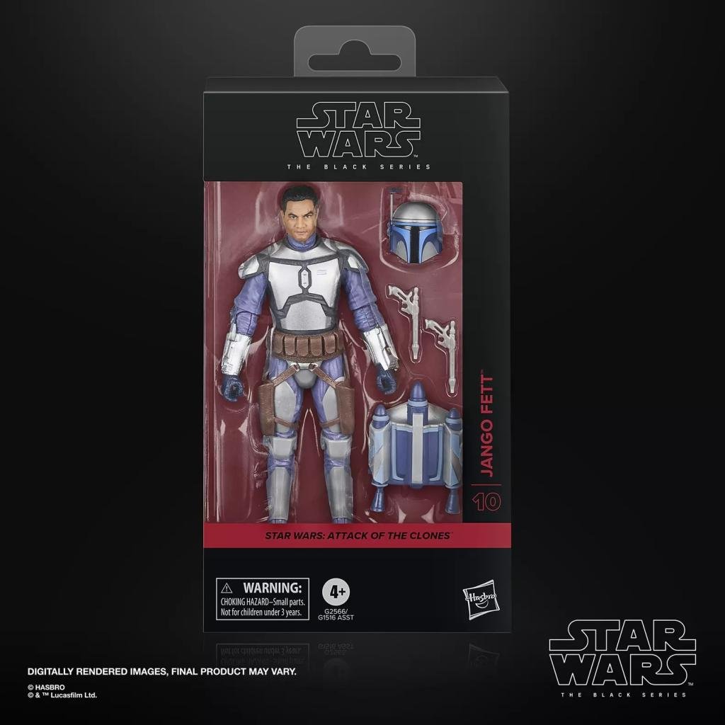 [PREORDER] STAR WARS 2 - Jango Fett - Figure Black Series 15cm