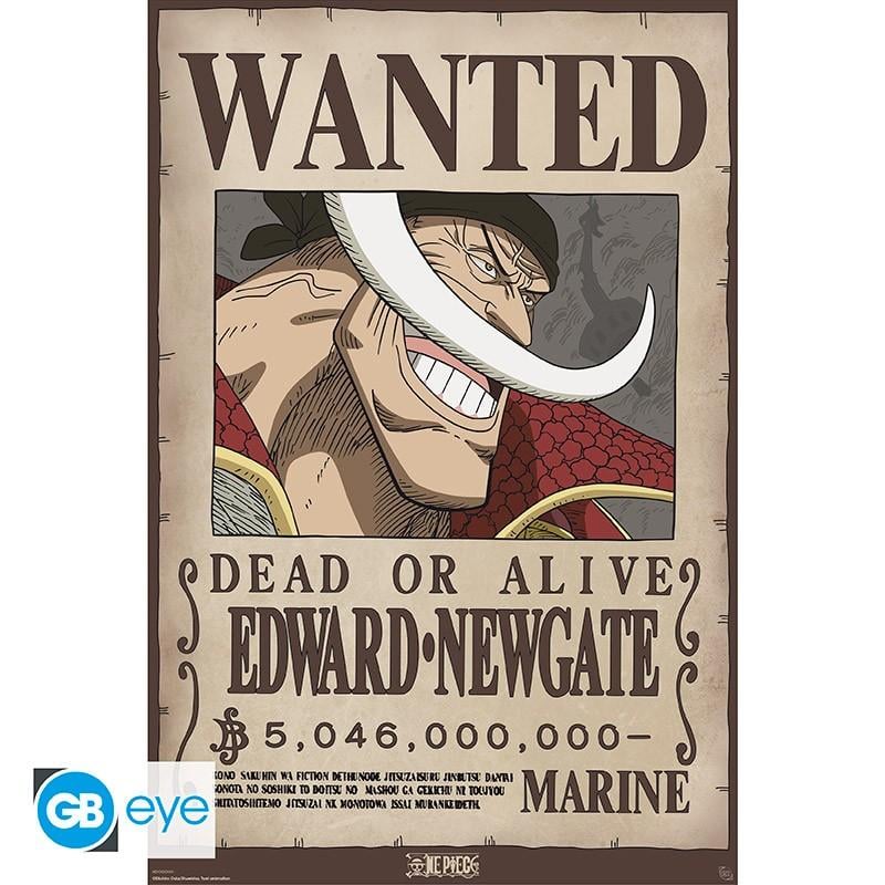 [PREORDER] ONE PIECE - Wanted Whitebeard - Poster 91x61cm
