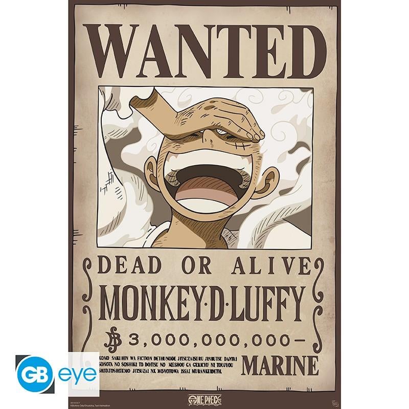 [PREORDER] ONE PIECE - Wanted Luffy Wano - Poster 91x61cm