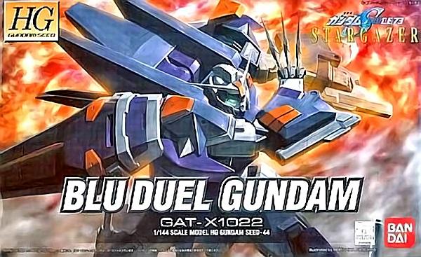 GUNDAM - Model Kit - High Grade - Blu Duel Gundam GAT-X1022 - 1/144
