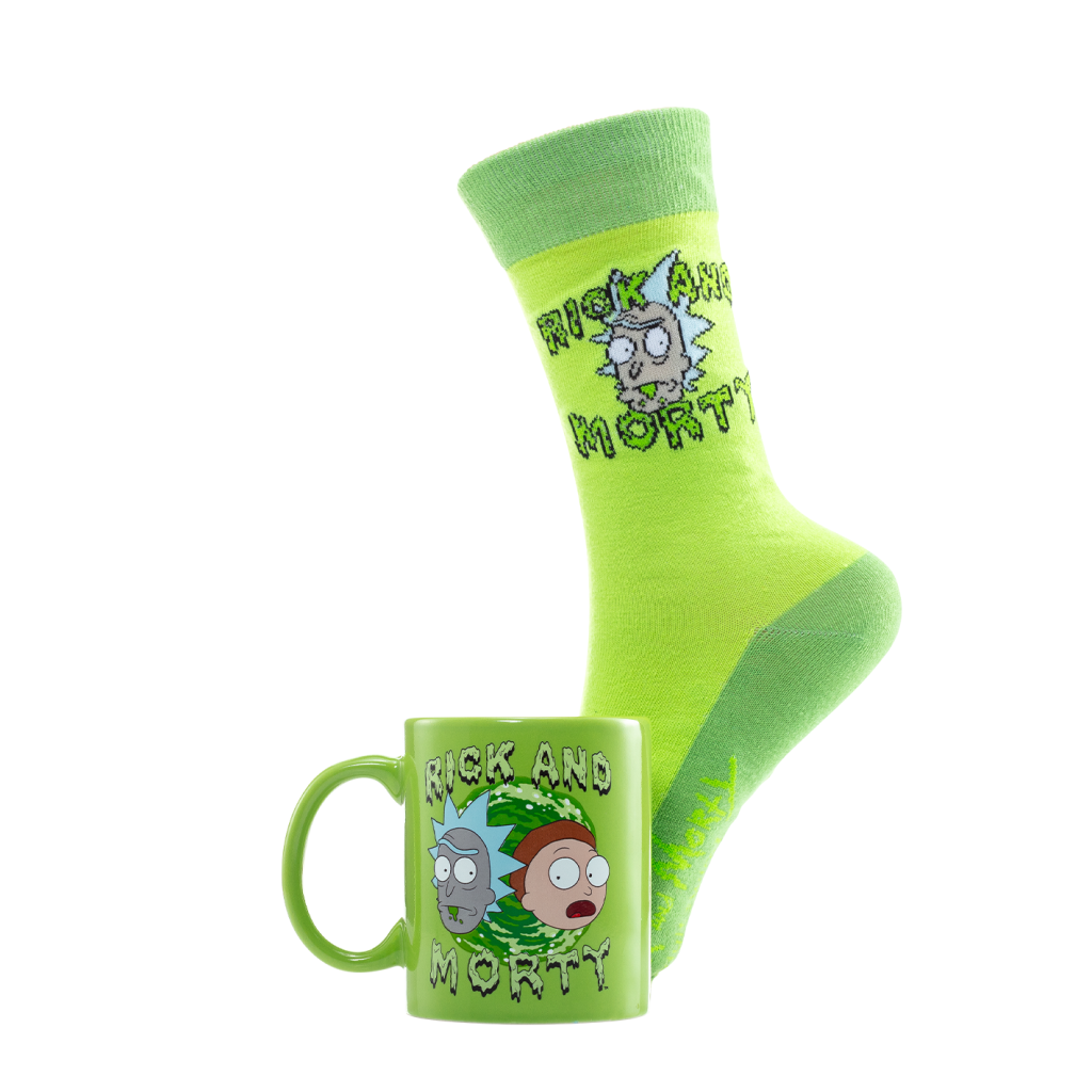 RICK & MORTY - Rick and Morty - Mug 315ml and Socks 41-45