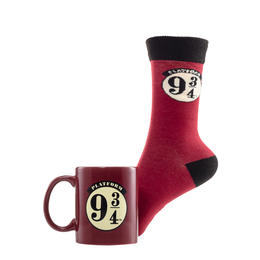 HARRY POTTER - Platform 9 3/4 - Mug 315ml and Socks 41-45