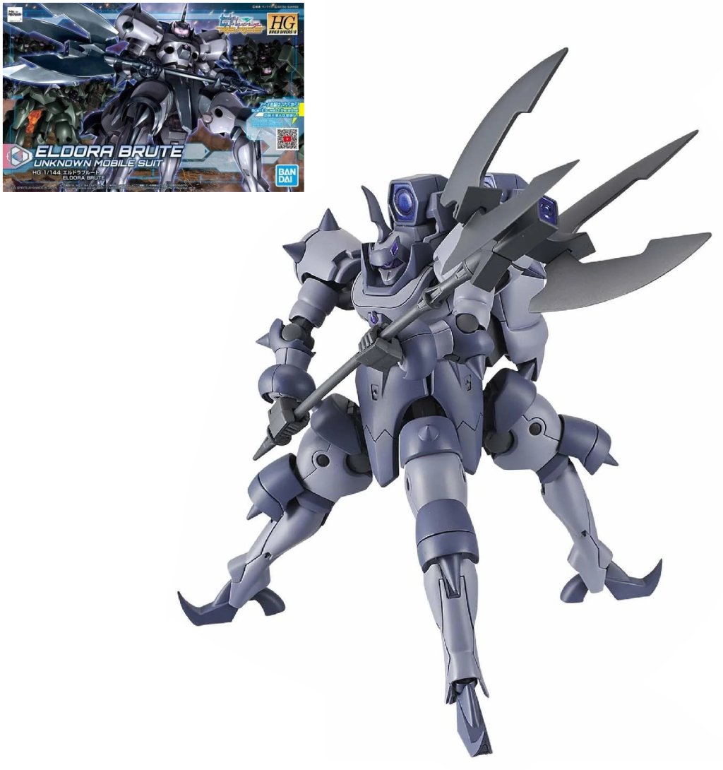 GUNDAM - Model Kit - HGBD 1/144 - Eldora Brute - 15cm