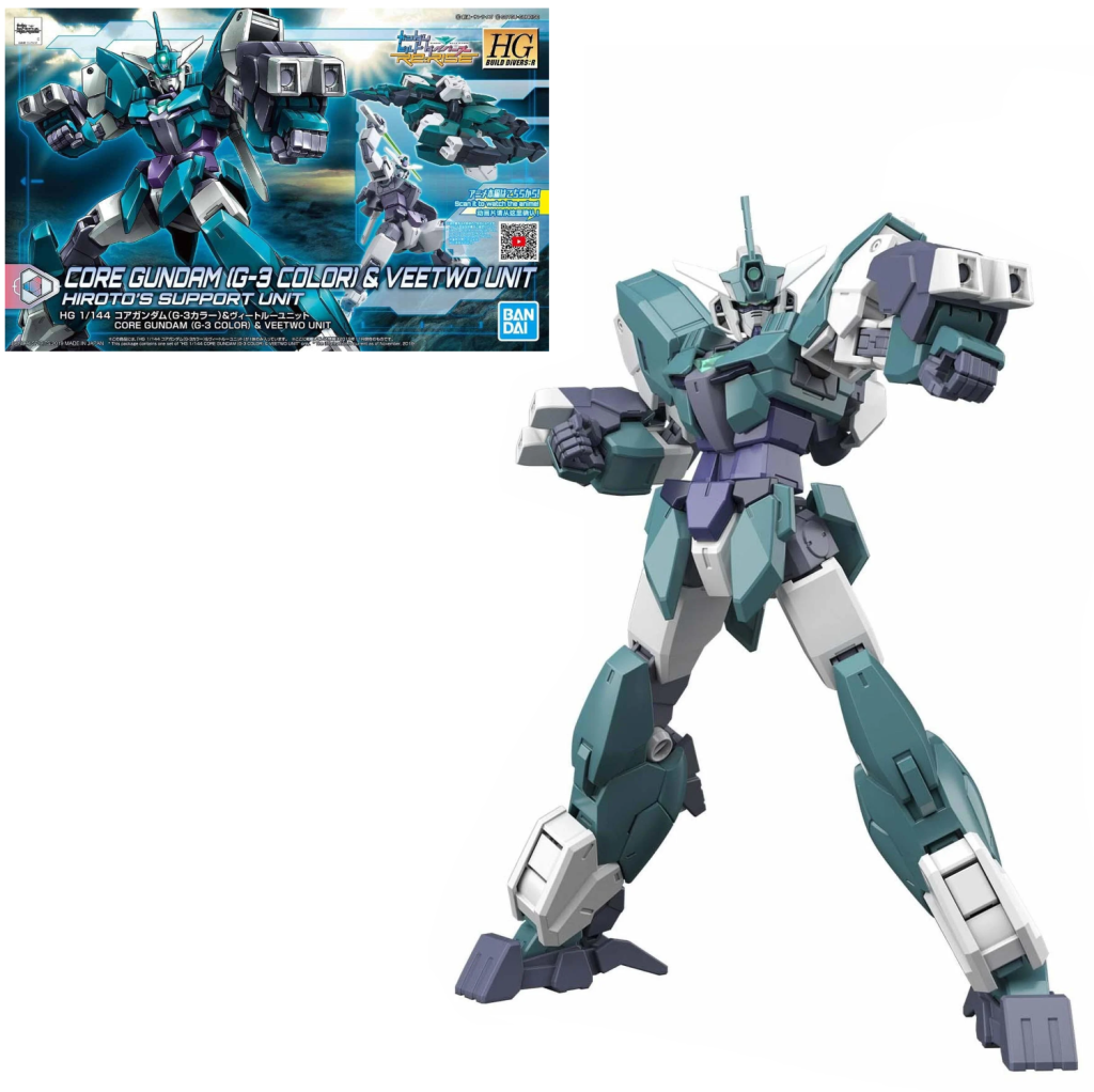 GUNDAM - HGBD - Core G3 CLR & Veetwo - Model Kit - 1/144 - 12.5cm