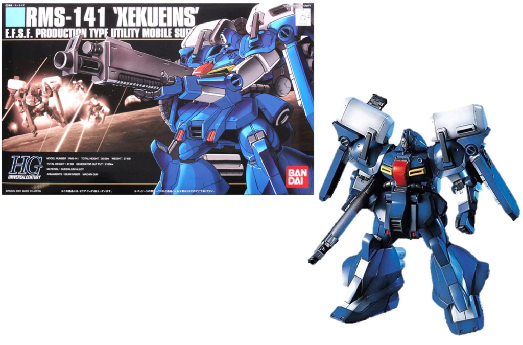 GUNDAM - Model Kit - HGUC 1/144 - RMS-141 ZEKU EINS - 13cm