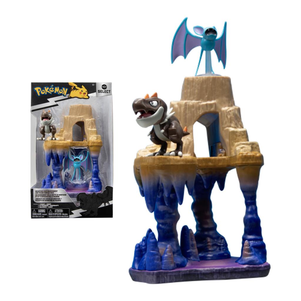 POKEMON - Mountain Cave with Tyrunt and Zubat - Environment Pack W1