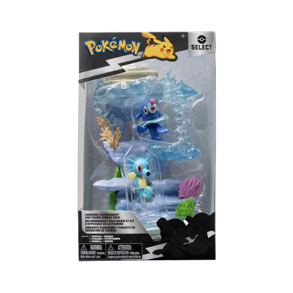 POKEMON - Undersea with Popplio and Horsea - Environment Pack W1