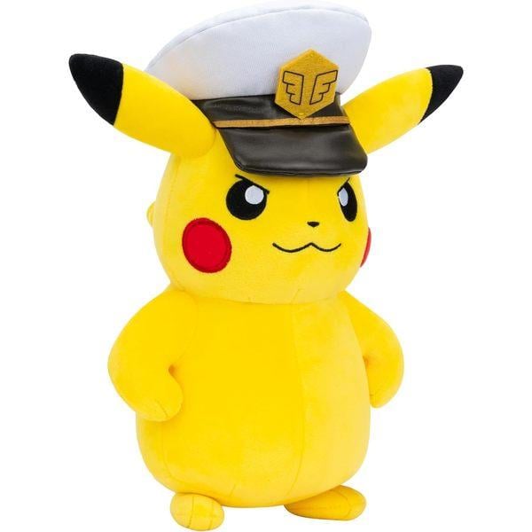 POKEMON - Captaine Pikachu - Peluche 20cm