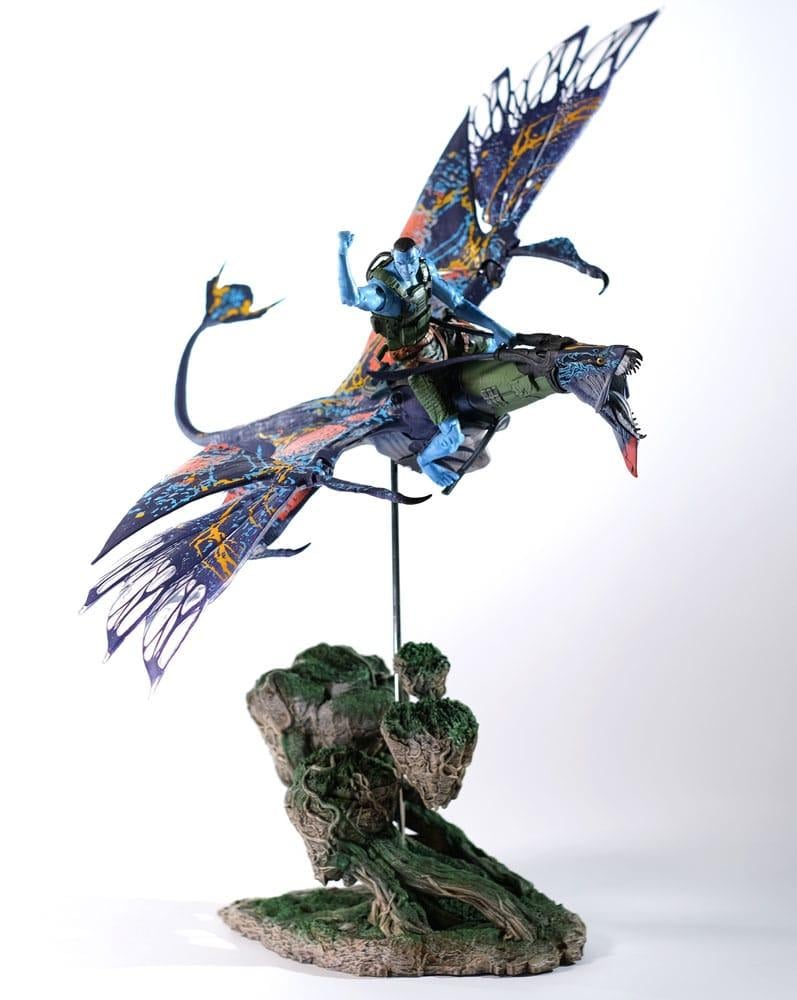 [PREORDER] AVATAR LA VOIE DE L'EAU - Recom Quaritch & RDA Banshee - Figure 18cm