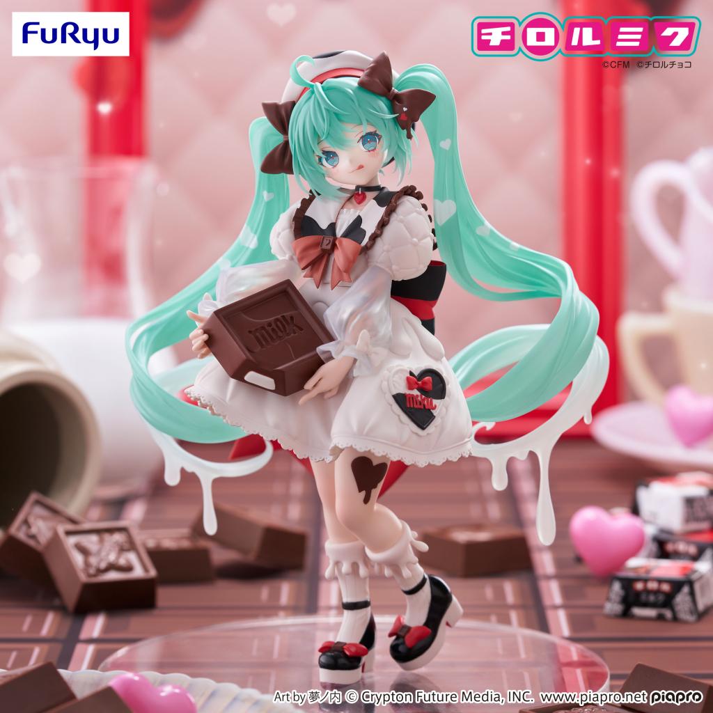 [PREORDER] HATSUNE MIKU - Hatsune Miku x Tirol Choco - Statue Trio-Try-It 19cm