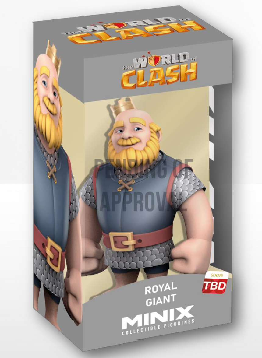 WORLD OF CLASH - Royal Giant - Figure Minix 12cm