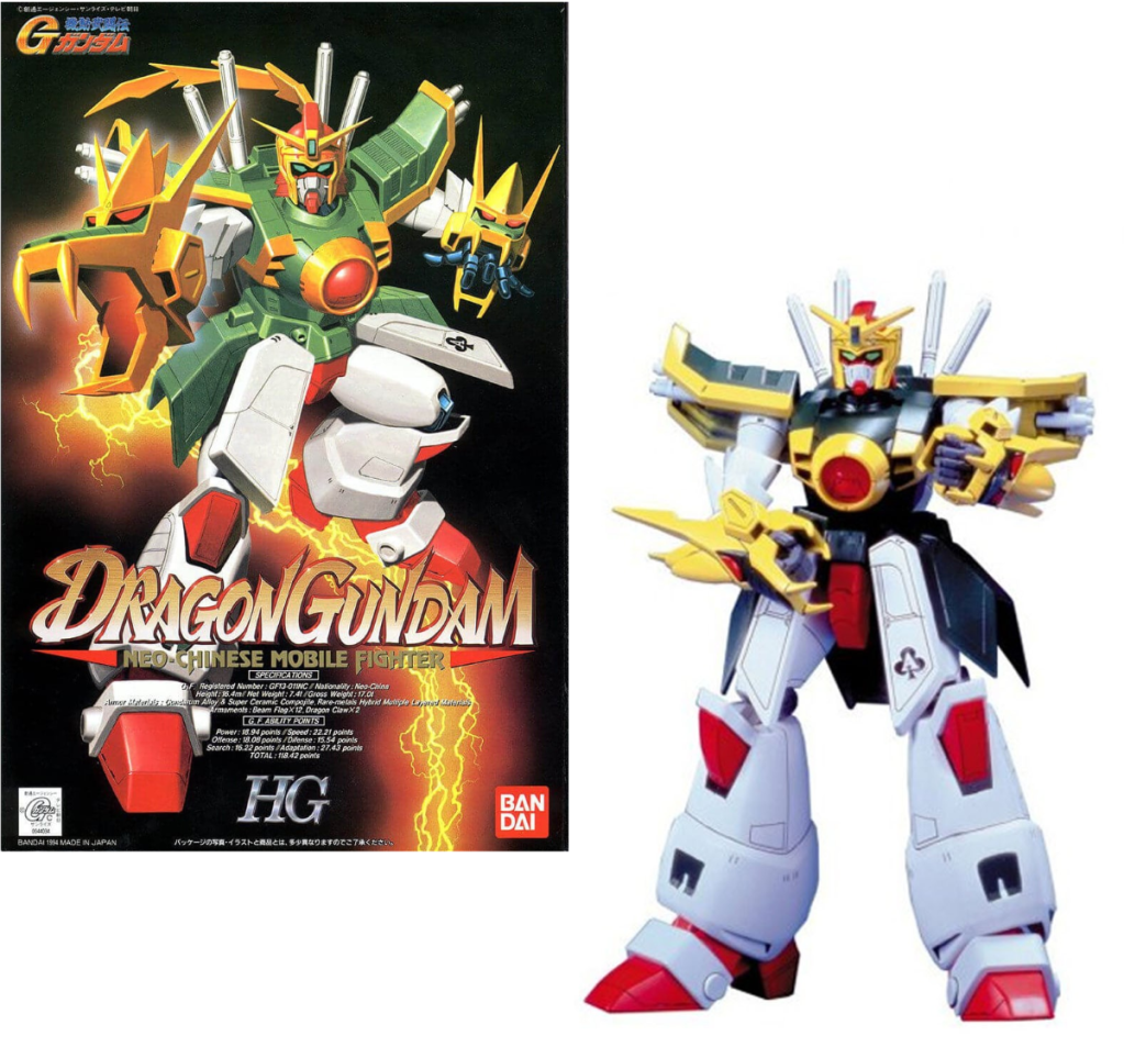 GUNDAM - GG 1/100 Dragon Gundam - Model Kit