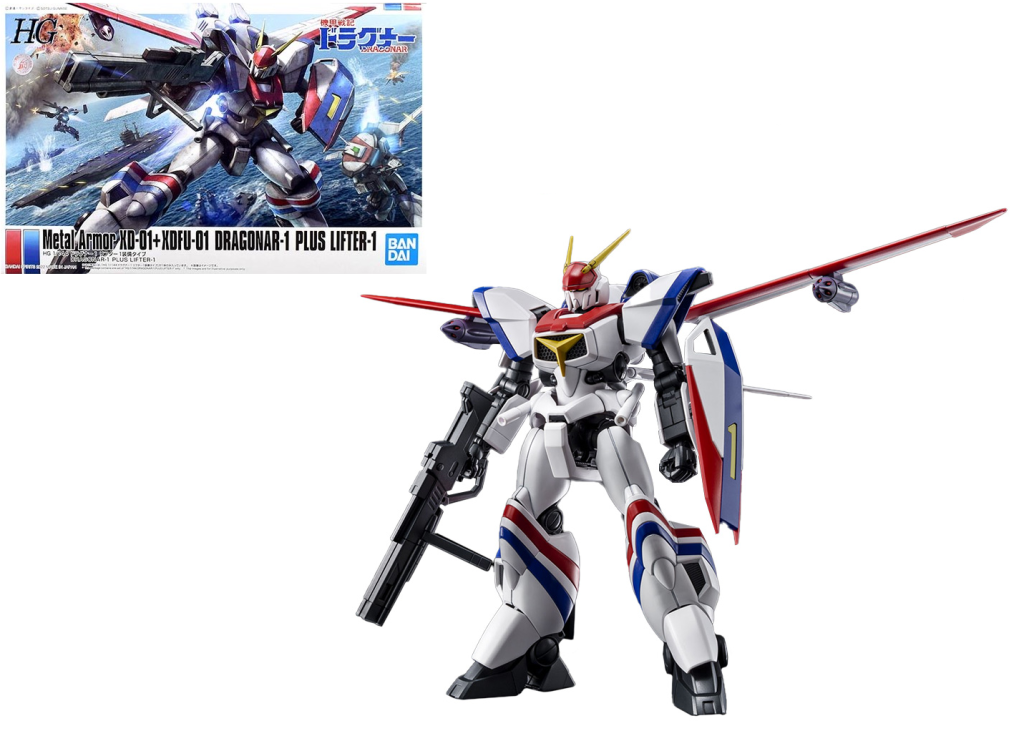 GUNDAM - HG 1/144 Dragonar-1 Plus Lifter-1 - Model Kit