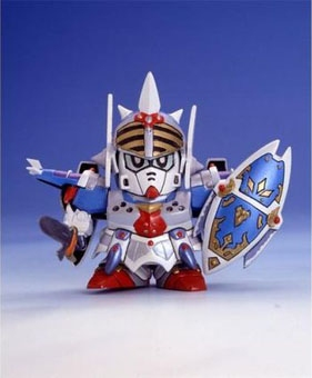 GUNDAM - CB4 Knight Gundam GP01 Jr. - Model Kit