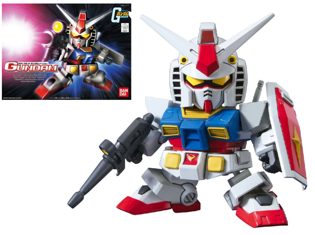 GUNDAM - BB329 RX-78-2 Gundam (Animation Color) - Model Kit