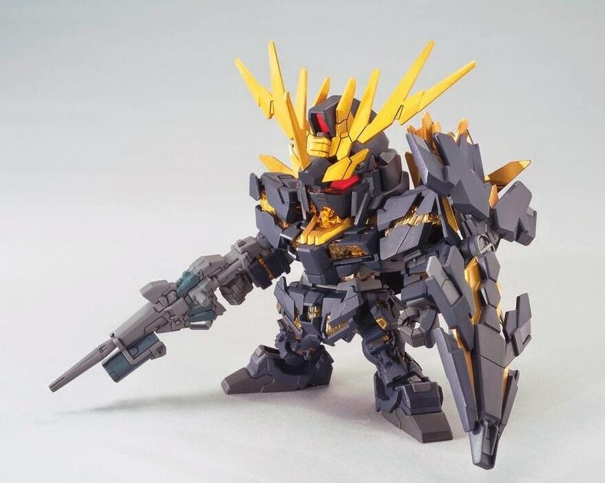 GUNDAM - BB391 Unicorn Gundam 02 Banshee Norn - Model Kit 8cm