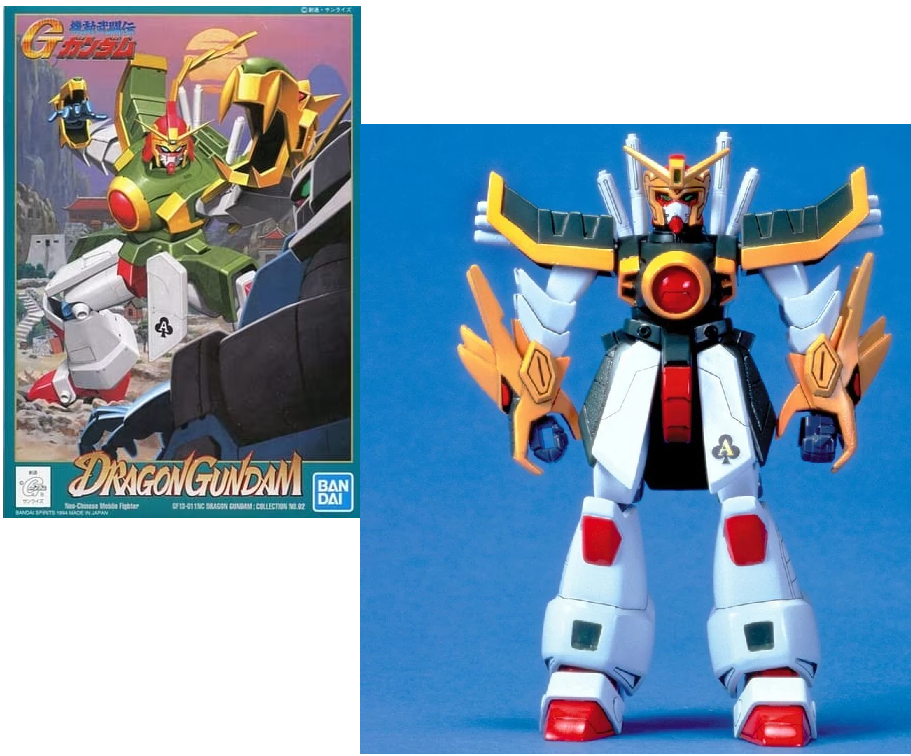 GUNDAM - GG 1/144 Dragon Gundam - Model Kit