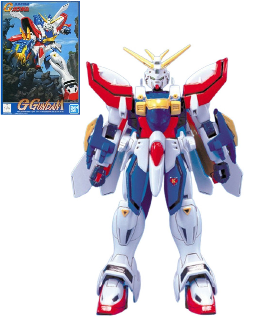 GUNDAM - 1/144 G Gundam - Model Kit 13cm