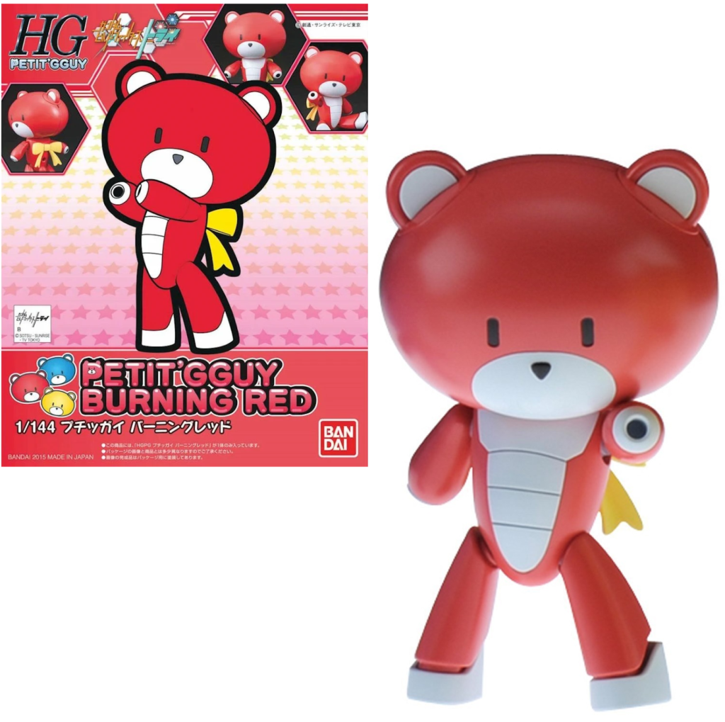 GUNDAM - HGPG 1/144 Petit'gguy Burning Red - Model Kit 8cm
