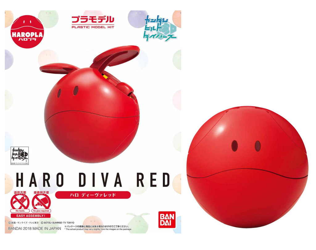 GUNDAM - Haropla Haro Diva Red - Model Kit